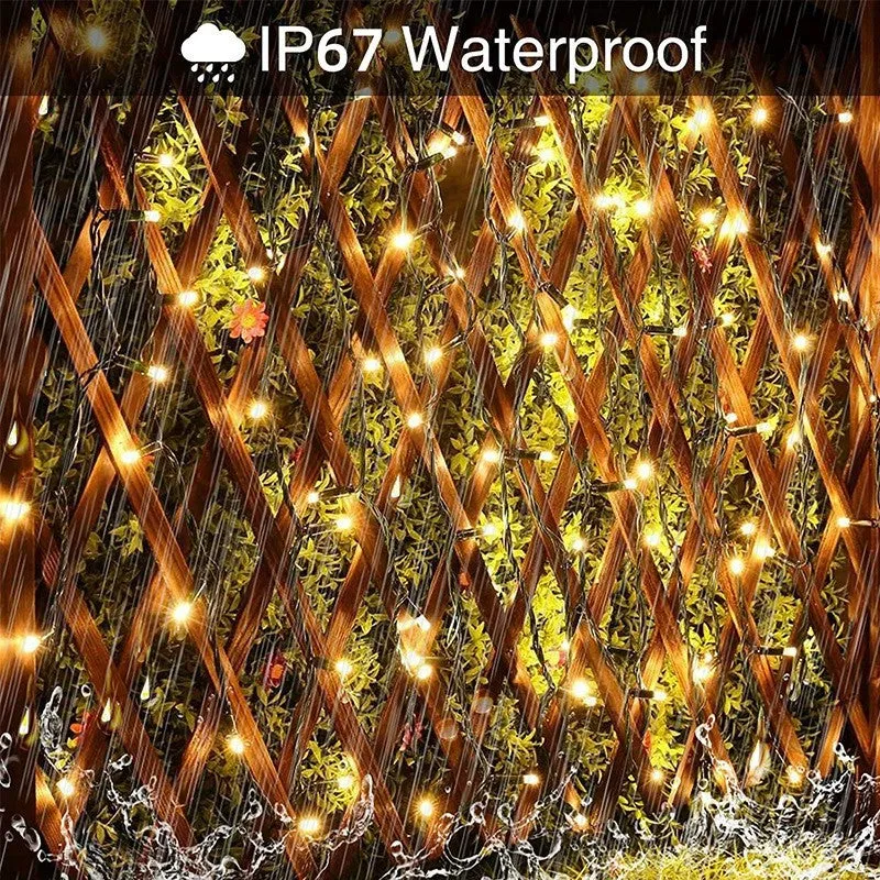 100-1000 LED Christmas Lights, Low Voltage Fairy String Lights with 8 Function Modes