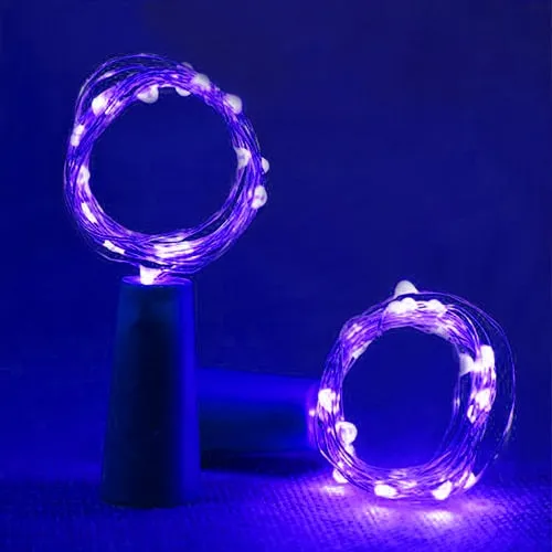 1M 2M Wine Bottle Lights With Cork LED String Light Copper Wire Fairy Garland Lights Christmas Holiday Party Wedding Decoration