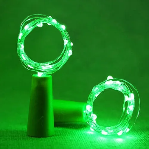 1M 2M Wine Bottle Lights With Cork LED String Light Copper Wire Fairy Garland Lights Christmas Holiday Party Wedding Decoration