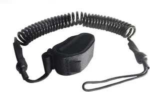 5.5MM Sup Surf Board Leash 3 Meter Surfboard Ankle Leash Elastic Coiled Stand UP Paddle Board Leg Rope