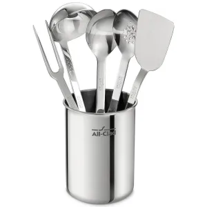 All-Clad Stainless Steel 6 Piece Kitchen Tool Set