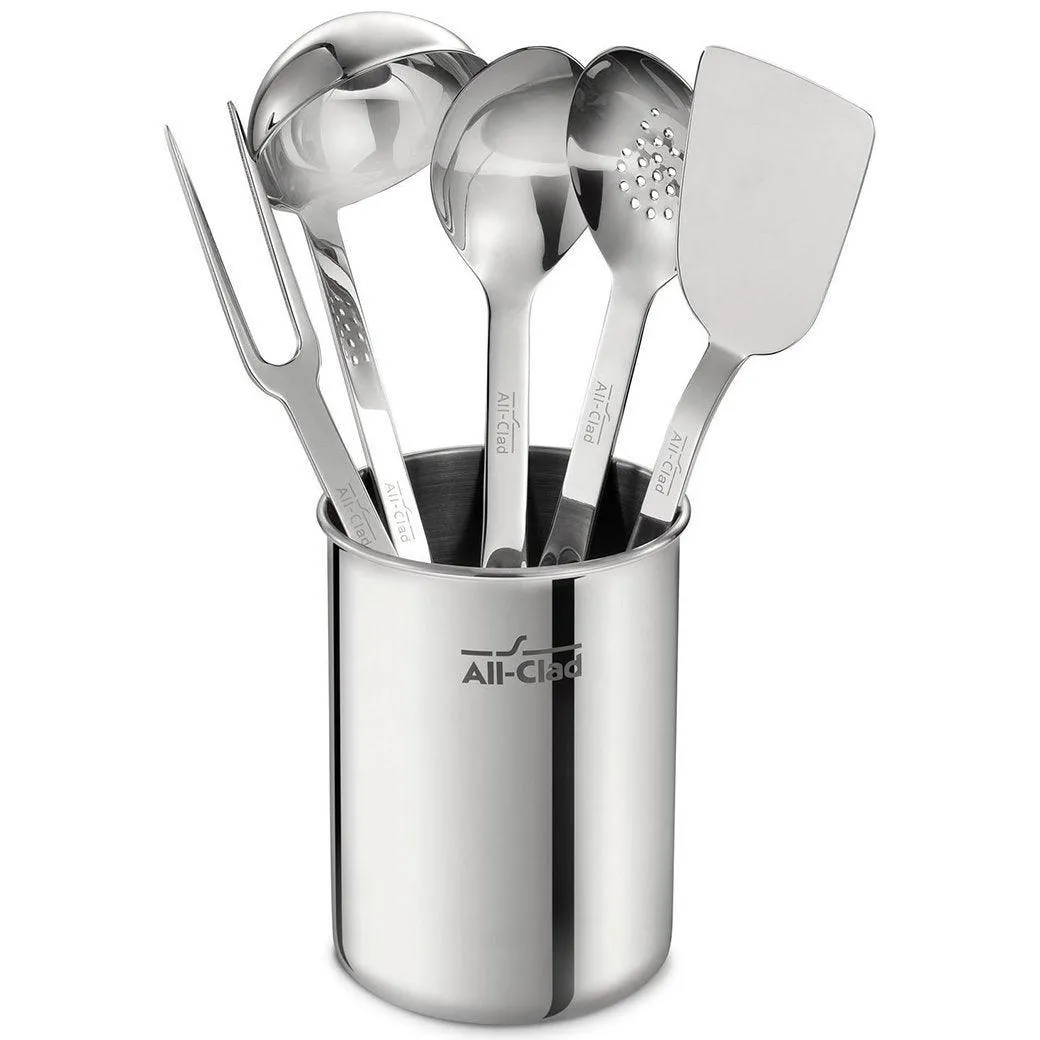 All-Clad Stainless Steel 6 Piece Kitchen Tool Set