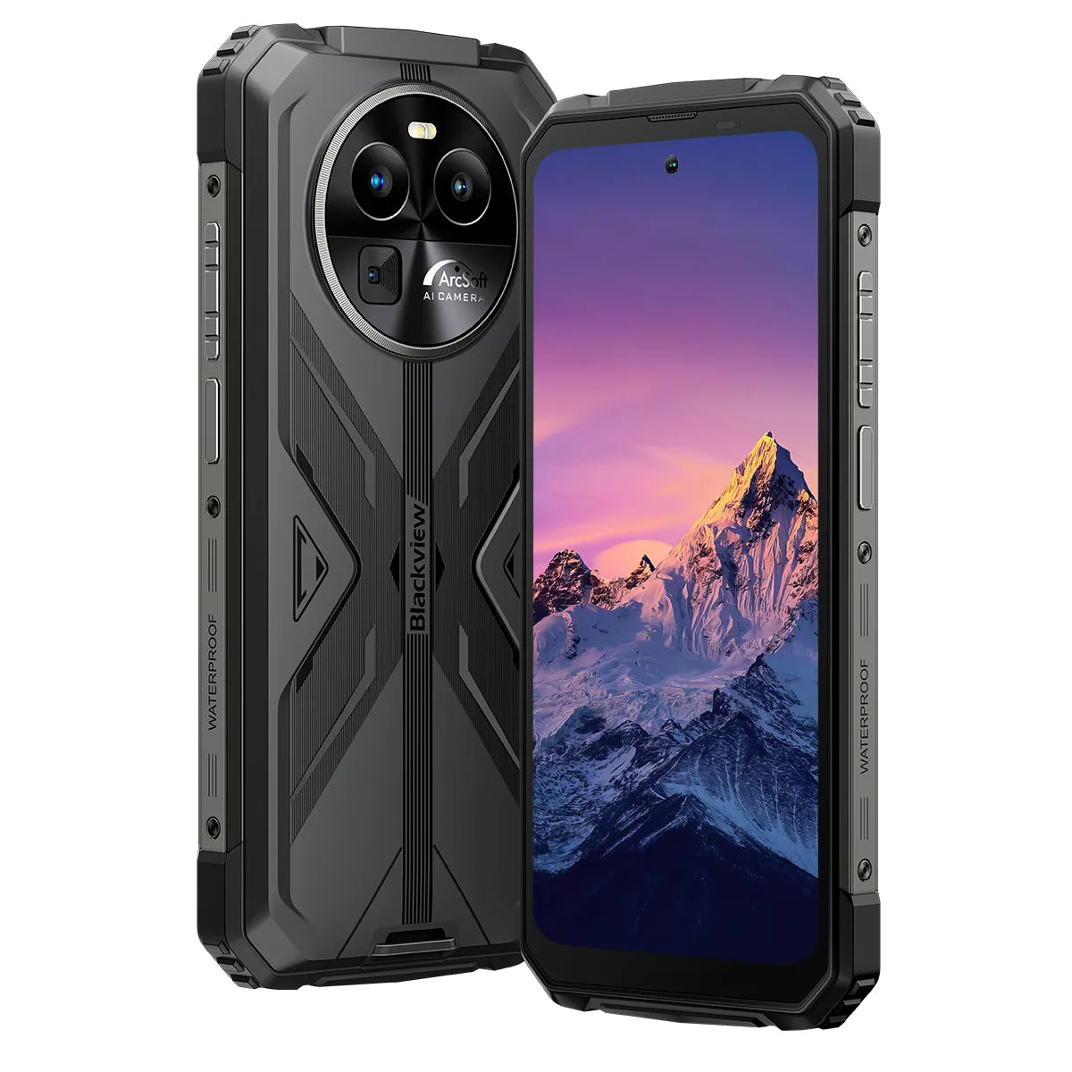 Blackview BV8100 Super-bright Dual LED Flashlight 6.5-Inch 120Hz Display MediaTek Helio G99 8/12 256GB 8800mAh 4G Ruggedized Cellphone