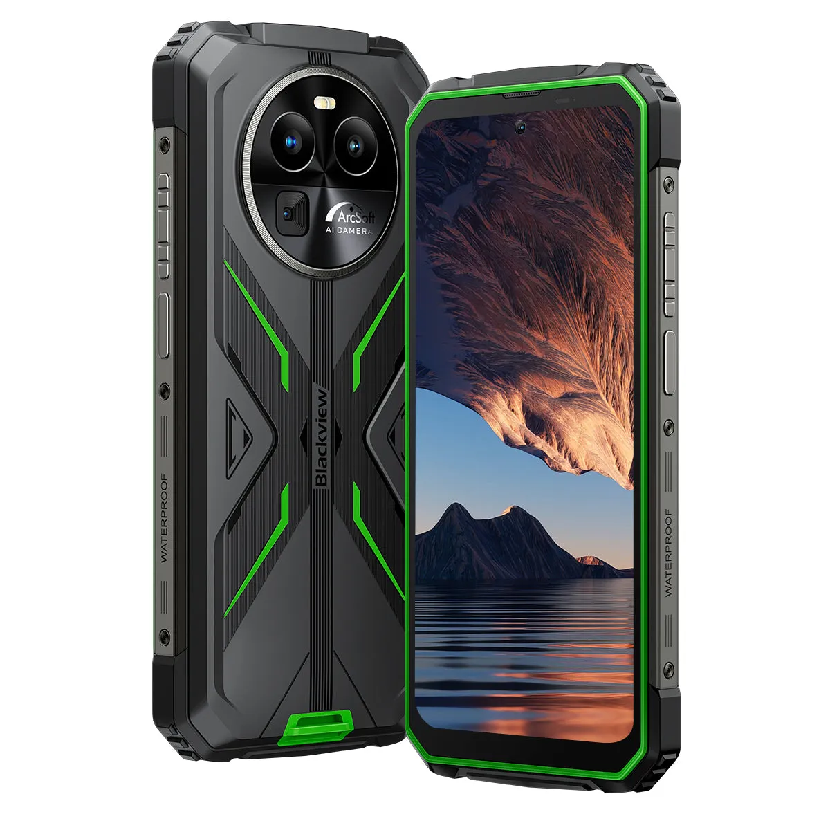Blackview BV8100 Super-bright Dual LED Flashlight 6.5-Inch 120Hz Display MediaTek Helio G99 8/12 256GB 8800mAh 4G Ruggedized Cellphone