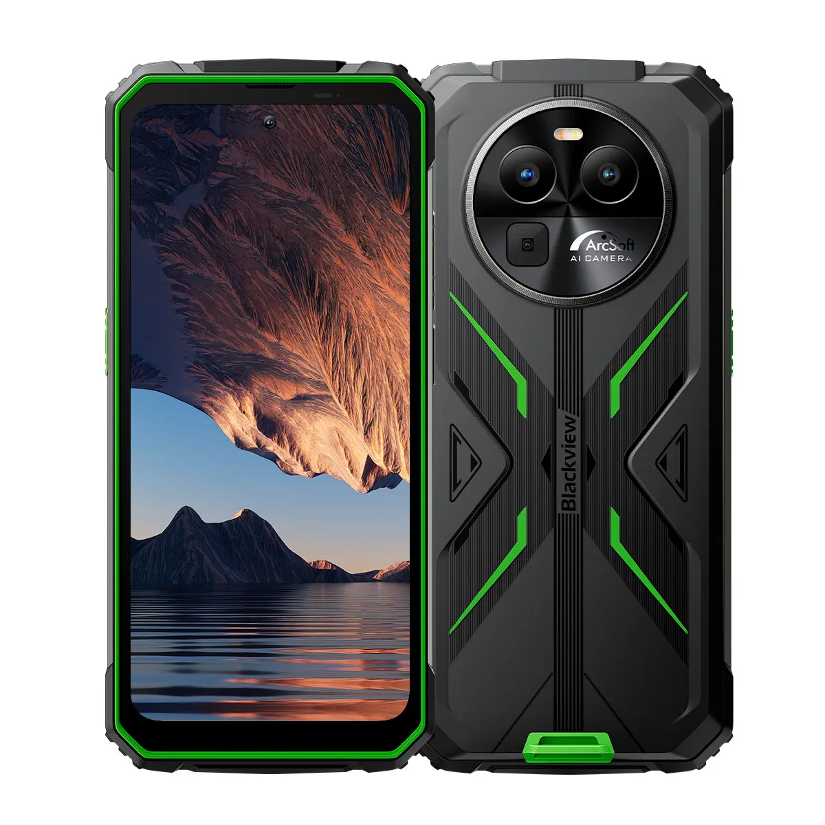 Blackview BV8100 Super-bright Dual LED Flashlight 6.5-Inch 120Hz Display MediaTek Helio G99 8/12 256GB 8800mAh 4G Ruggedized Cellphone