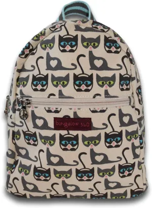 bungalow 360 Adult Mini Backpack (Cat, Small)