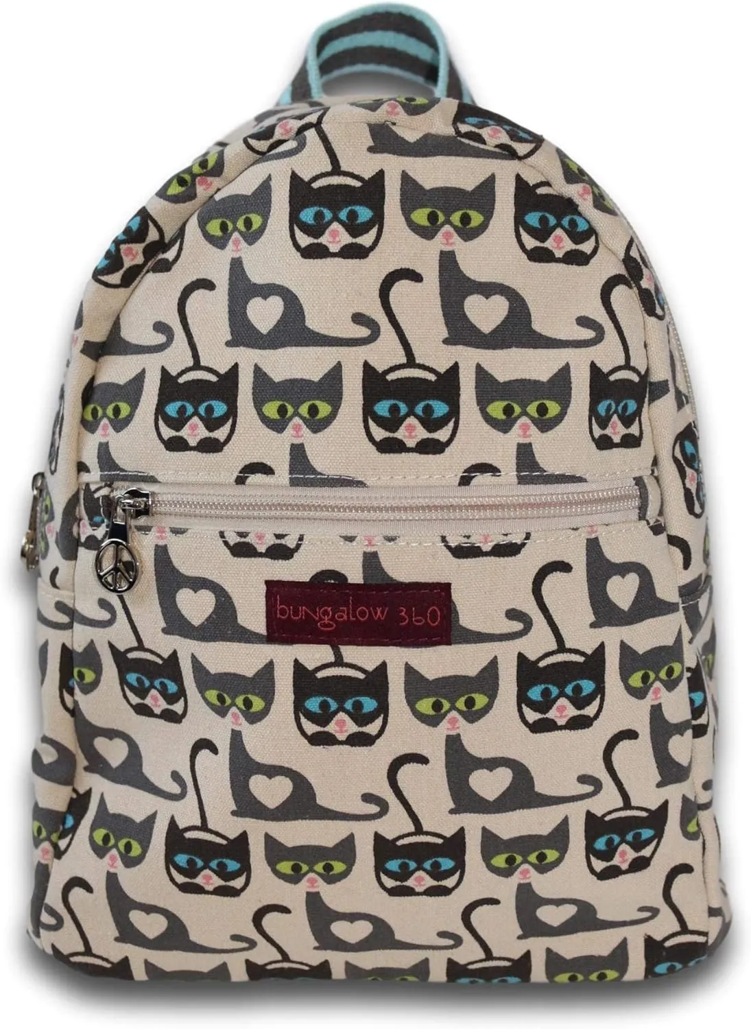 bungalow 360 Adult Mini Backpack (Cat, Small)
