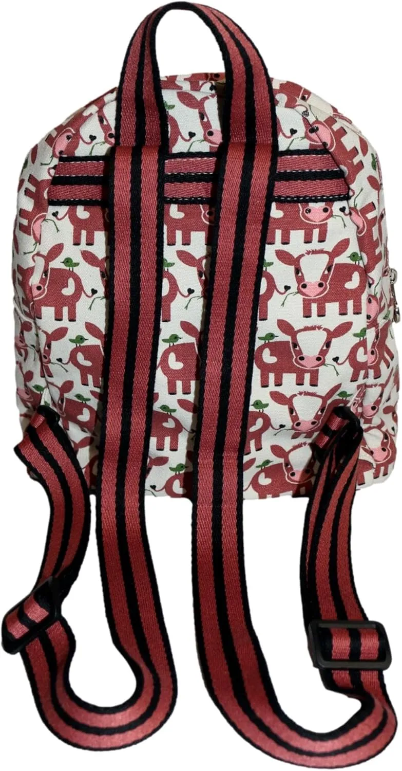 bungalow 360 Adult Mini Backpack (Cow, Small)