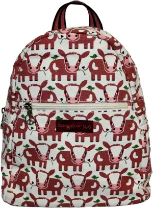 bungalow 360 Adult Mini Backpack (Cow, Small)
