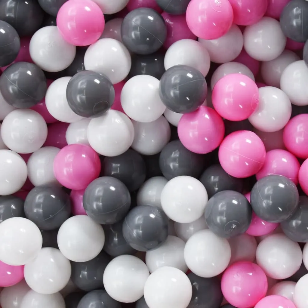 Children Play Tent with 250 Balls Pink 102x102x82 cm
