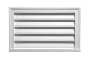 Decorative Louver Horizontal - Brickmould Style