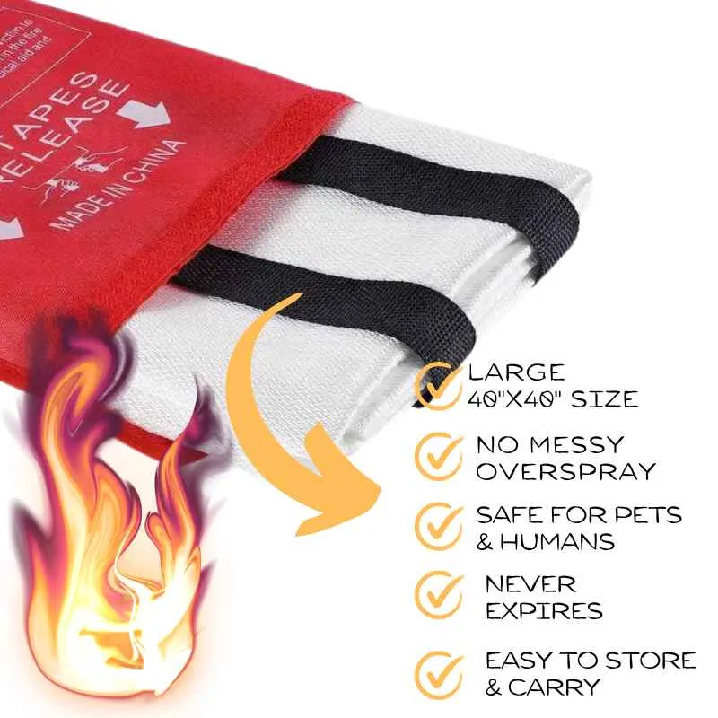 Flame Retardant Emergency Fire Blanket