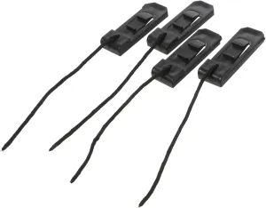 Garneck Surfboard Replacement Fin 4pcs Buckle-Type Split Fin for Paddle Board Boat Tail Rudder for Inflatable Surfboard