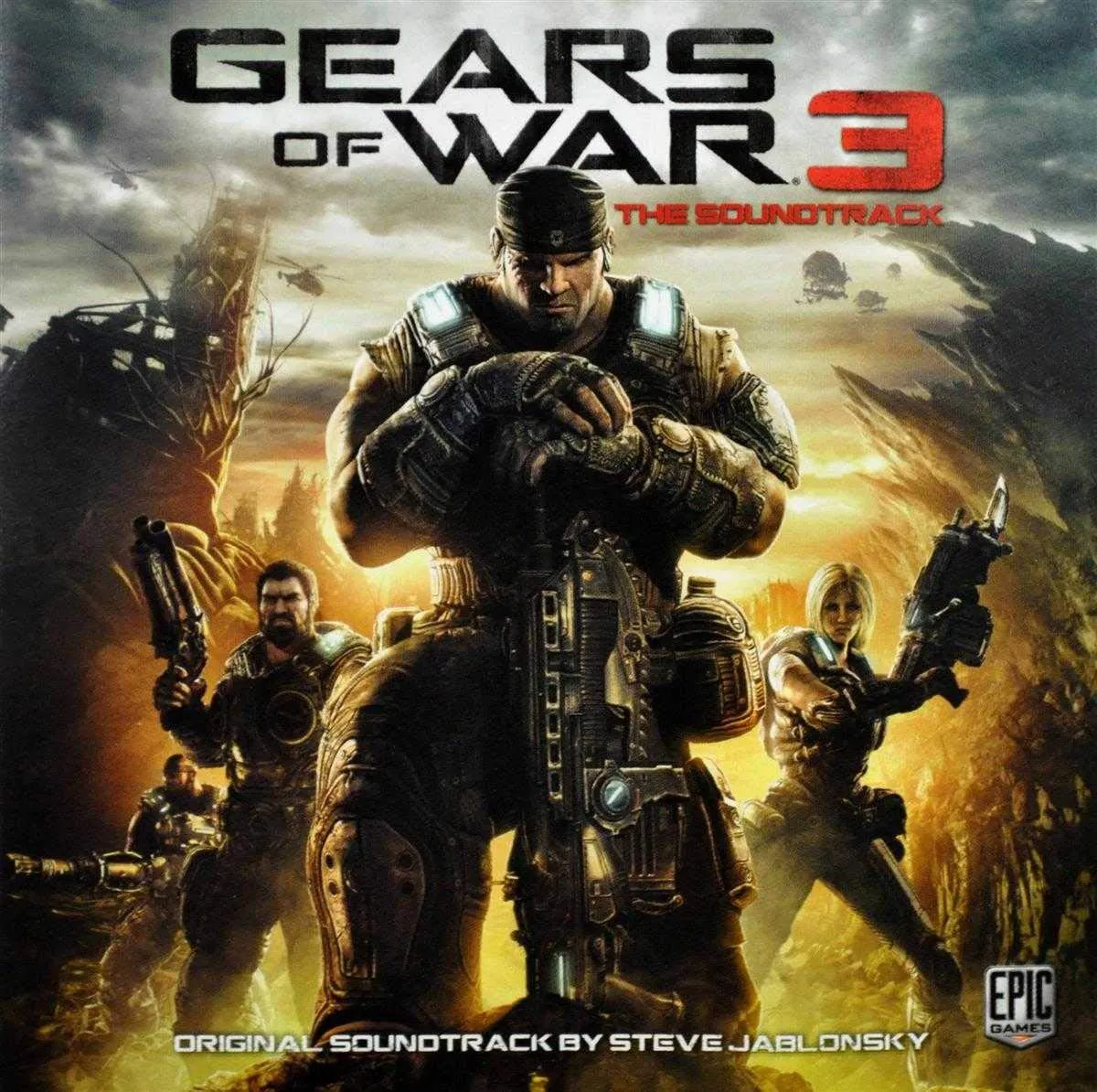 Gears of War 3 Original Game Soundtrack