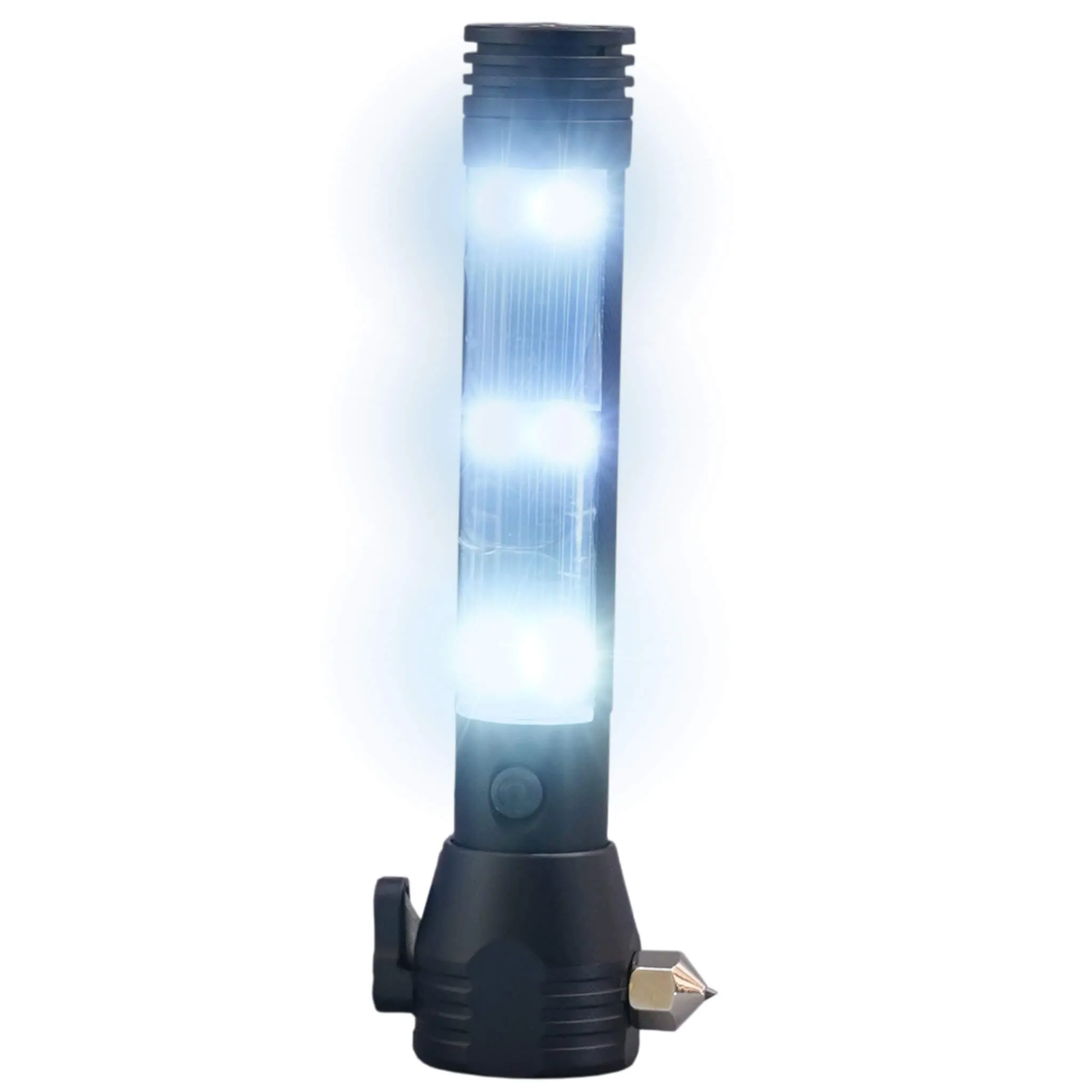 HaloXT Tactical 9-in-1 Solar Flashlight
