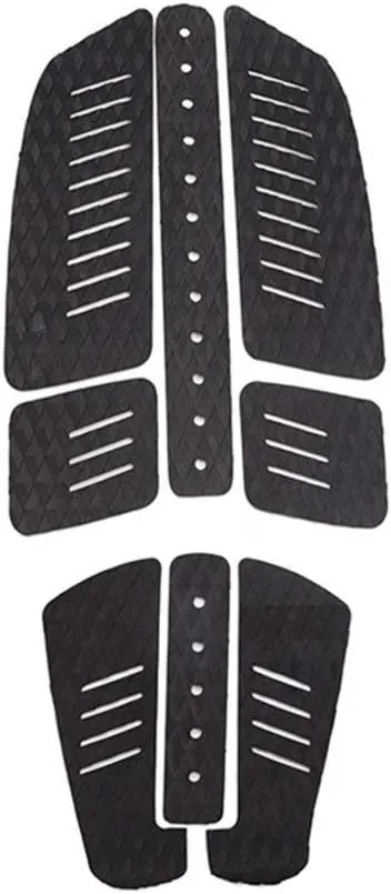 Inflatable Paddle Boards 8-Piece SUP Eva Surfboard Traction Pad Surf Longboard Pad Anti-Slip with 3M Adhesive Grips for Longboard Stand Up Paddle Board Vacation Must Haves (Color : C)