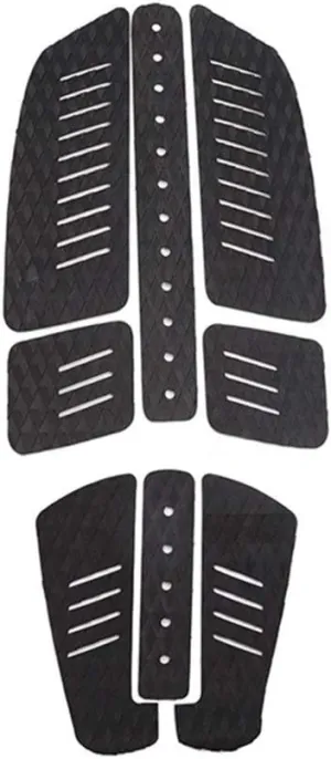 Inflatable Paddle Boards 8-Piece SUP Eva Surfboard Traction Pad Surf Longboard Pad Anti-Slip with 3M Adhesive Grips for Longboard Stand Up Paddle Board Vacation Must Haves (Color : C)