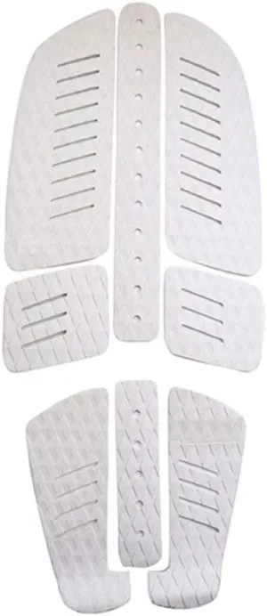 Inflatable Paddle Boards 8-Piece SUP Eva Surfboard Traction Pad Surf Longboard Pad Anti-Slip with 3M Adhesive Grips for Longboard Stand Up Paddle Board Vacation Must Haves (Color : E)