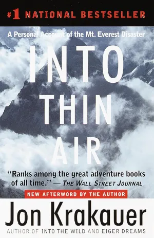 Into Thin Air: A Personal Account of the Mt. Everest Disaster Paperback  October 19, 1999