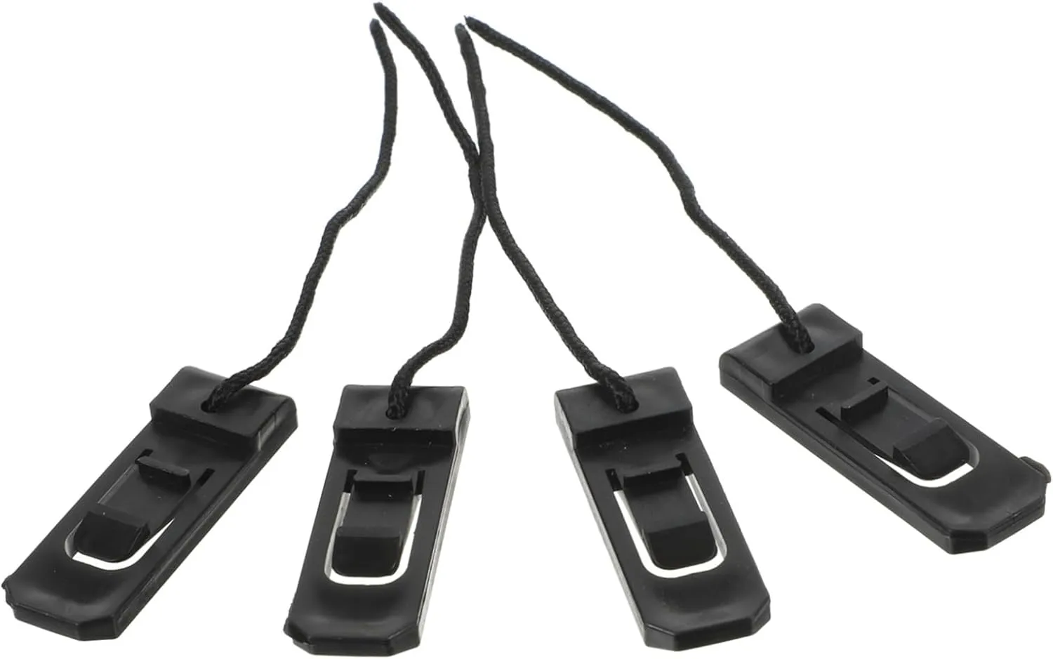 KICHOUSE 4pcs Nylon Material Buckle Fin for Inflatable Surfboard Replacement for Paddleboard Accessory (Boat Shark-fin Tail Rudder)