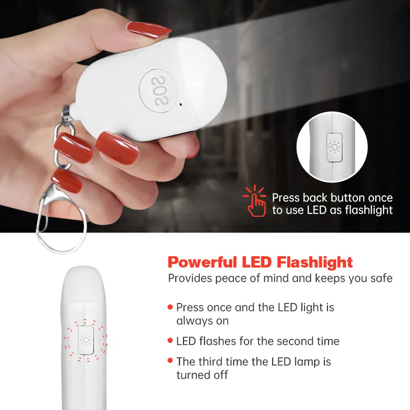 Portable Personal Alarm (White)