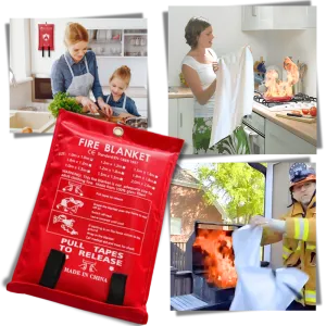 Quick Extinguishing Emergency Fire Blankets