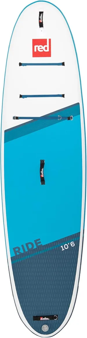 Red Paddle Co. Ride Inflatable Stand-Up Paddleboard White/Blue, 10ft 6in