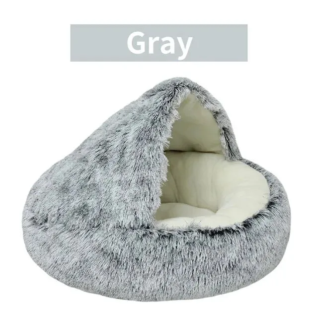 Soft Plush Cozy Pet Bed for Your Cat or Dog