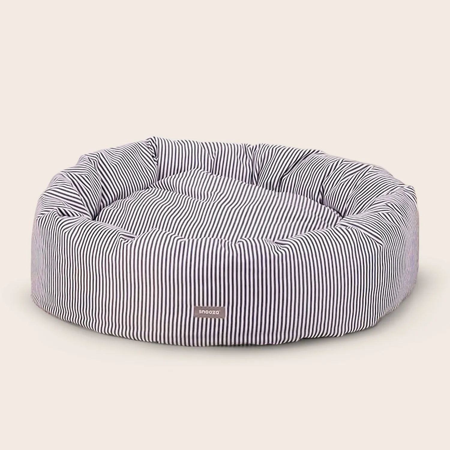 Summer Stripe Cuddler Dog Bed