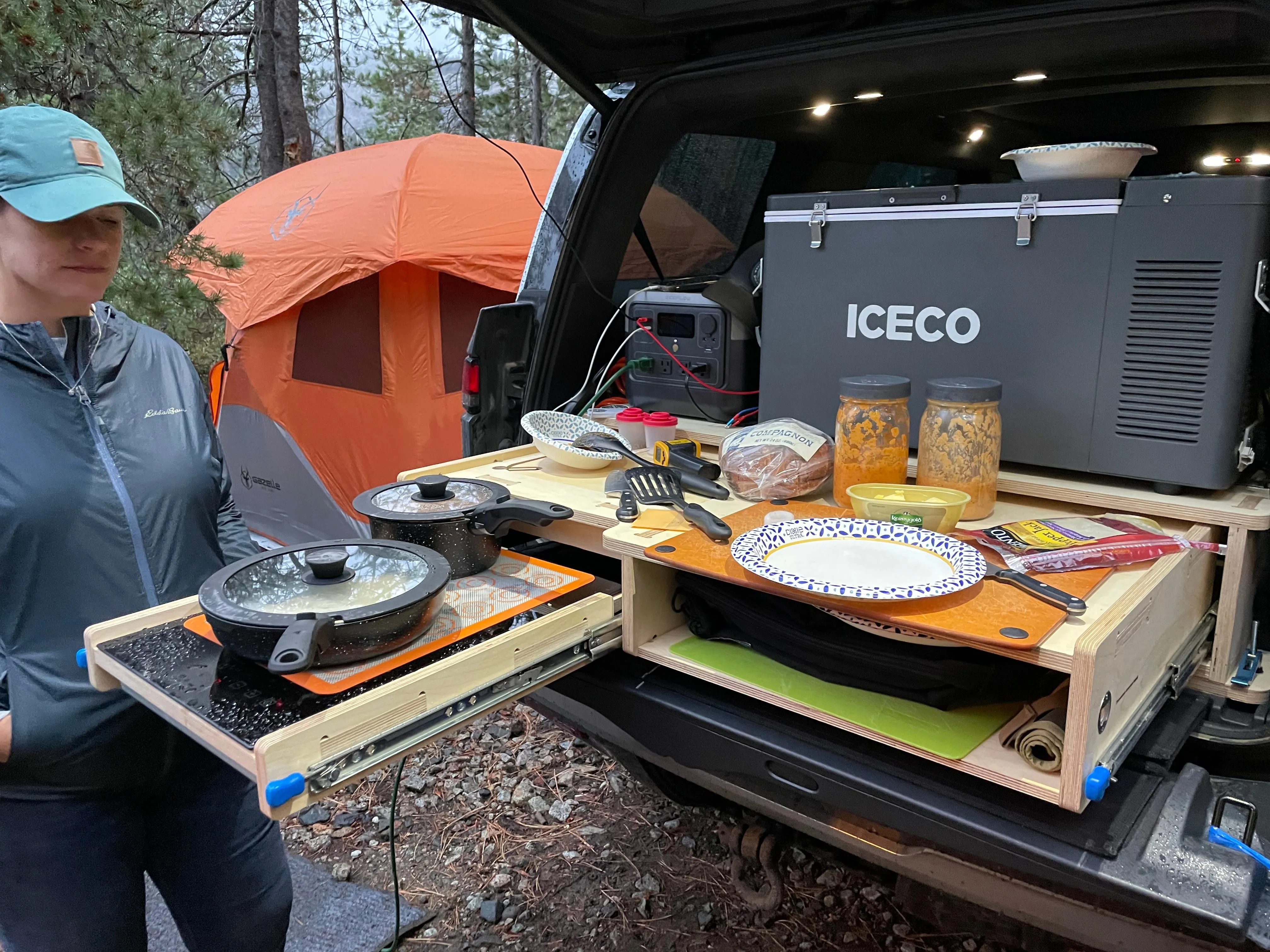 Thunderbolt Adventure Kitchen for Rivian R1S