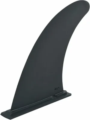 Tidyard Center Fin for Stand Up Paddle Board 7.2 x 8.3 Inch Plastic Black